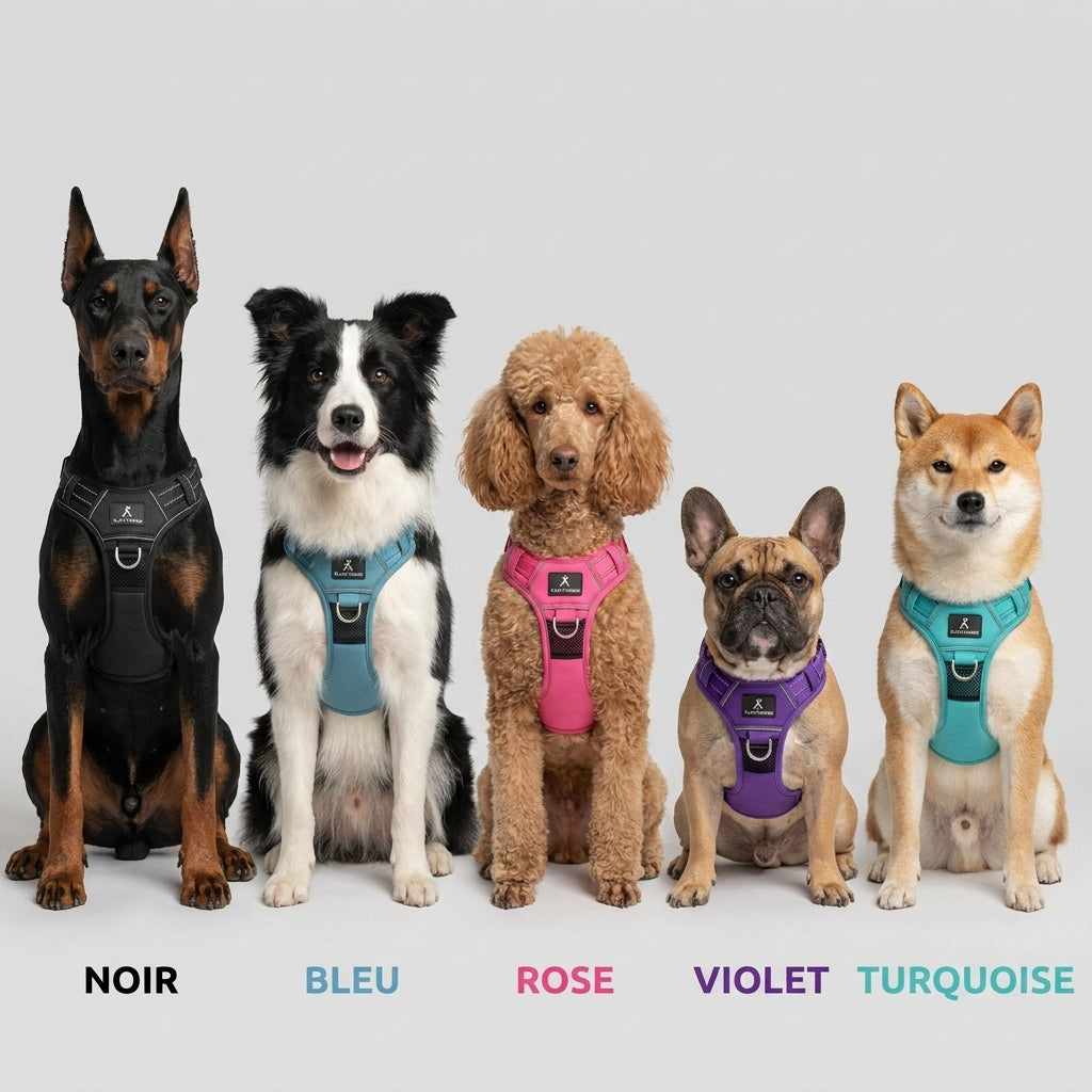 Quelle couleur convient à votre chien préféré ?